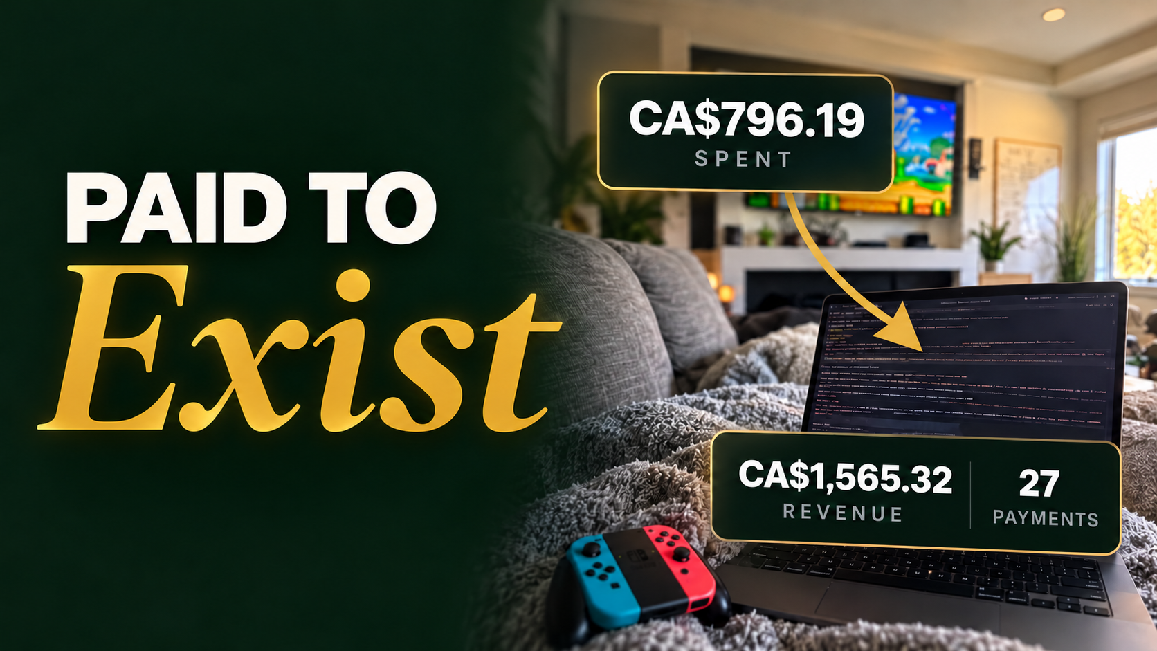 Paid to Exist